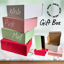 Load image into Gallery viewer, Gift Box with Crinkle Paper - Mint
