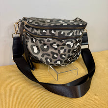 Load image into Gallery viewer, The Roni Nylon Crossbody - Animal Print Grey
