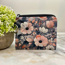 Load image into Gallery viewer, Mini Pouch - Pink Grey Floral
