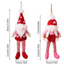 Load image into Gallery viewer, Gnome - Valentine #12 - Stripe Long Legs - PREORDER
