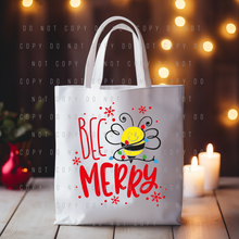 Load image into Gallery viewer, Tote Bag - Christmas &amp; Hanukkah - PREORDER
