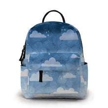 Load image into Gallery viewer, Mini Backpack - Blue Ombre Cloud

