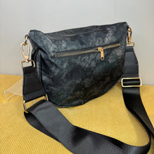 Load image into Gallery viewer, The Roni Nylon Crossbody - Dark Grey / Black Acid Wash
