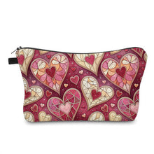 Load image into Gallery viewer, Pouch - Heart, Stained Glass
