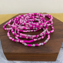 Load image into Gallery viewer, Bracelet - Small Bead - Dark Pink
