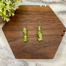 Load image into Gallery viewer, Silver Dangle Earrings - Stone #3
