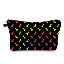 Load image into Gallery viewer, Pouch - Humor Adult, Tiny Penis Rainbow

