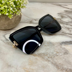 Sunglasses - Style G - Black Black