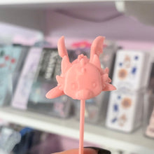 Load image into Gallery viewer, 3D Printed Chibi Dragon Bookmark | Cute Book Accessory
