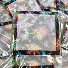 Load image into Gallery viewer, The Sticky Note Collection - Christmas Bright Rainbow Snowflakes
