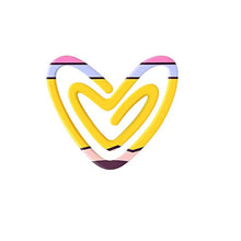 Load image into Gallery viewer, Jumbo Paperclip - Heart Pencil
