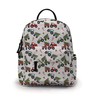 Mini Backpack - Holiday 2023 - Tractor Trees