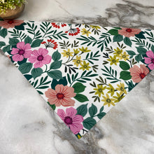 Load image into Gallery viewer, Dog Bandana - Floral - #38
