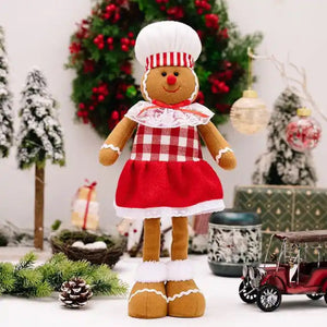 Telescopic Standing Christmas Decor - Gingerbread #3