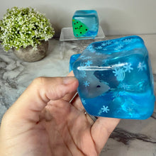 Load image into Gallery viewer, Squishy Toy - Christmas Charm Cube

