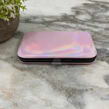 Load image into Gallery viewer, Manicure Nail Case &amp; Set - Solid Holographic
