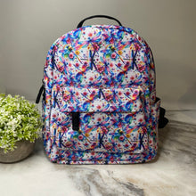 Load image into Gallery viewer, Mini Backpack - Rainbow Dragonfly

