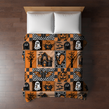 Load image into Gallery viewer, Blanket Halloween #34 - Patchwork Halloween - PREORDER ends 7/25
