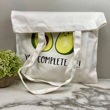 Load image into Gallery viewer, Tote Bag - Complete Me Avocados
