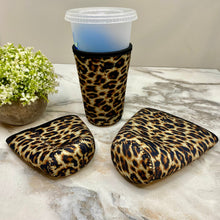 Load image into Gallery viewer, Neoprene Cup Holder Koozie Tumbler - Animal Print
