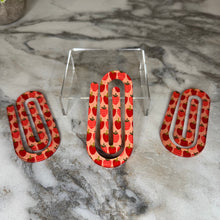 Load image into Gallery viewer, Jumbo Paperclip - Strawberries
