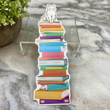 Load image into Gallery viewer, Bookmark - Cats &amp; Books - #10
