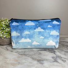 Load image into Gallery viewer, Pouch - Blue Ombre Cloud
