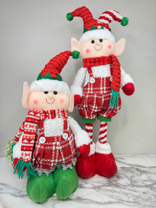 Telescopic Standing Christmas Decor - Elf