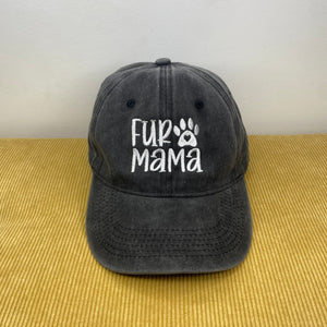 Hat - Paw Print - Grey Fur Mama