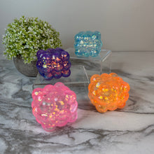 Load image into Gallery viewer, Squishy Toy - Smooth Nine Cube, Glitter
