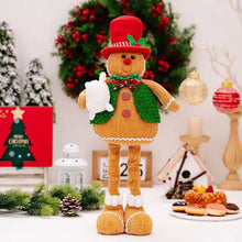 Load image into Gallery viewer, Telescopic Standing Christmas Decor - Gingerbread #2
