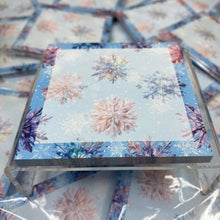 Load image into Gallery viewer, The Sticky Note Collection - Christmas Snowflake on Blue
