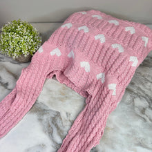 Load image into Gallery viewer, Heart Tote Bag - Knit Sweater
