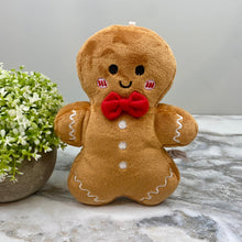 Load image into Gallery viewer, Plush Toy Gingerbread Man Christmas
