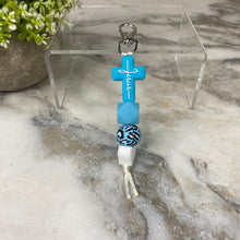 Load image into Gallery viewer, Keychain - Silicone Bead - Religious - Jesus
