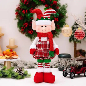 Telescopic Standing Christmas Decor - Elf