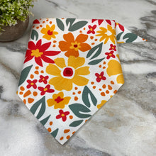 Load image into Gallery viewer, Dog Bandana - Floral - #36
