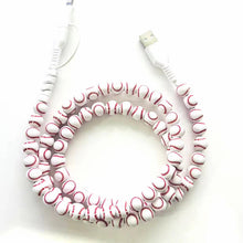 Load image into Gallery viewer, Charging Charger Cord - Beaded - Sports
