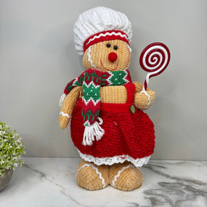 Telescopic Standing Christmas Decor - Gingerbread #2