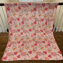 Load image into Gallery viewer, Blanket - Coffee Hearts
