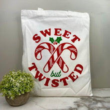 Load image into Gallery viewer, Tote Bag - Christmas - Sweet But Twisted
