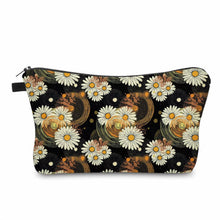 Load image into Gallery viewer, Pouch - Floral Daisy Swirl
