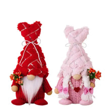 Load image into Gallery viewer, Gnome - Valentine #10 - Red &amp; Pink - PREORDER
