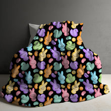 Load image into Gallery viewer, Blanket - Easter - Bunnies, Chicks, &amp; Jelly Beans
