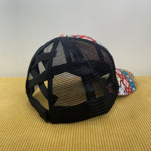 Hat - Ponytail - Aztec #1