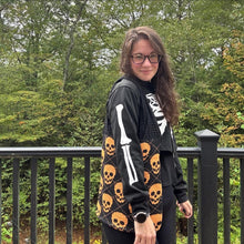 Load image into Gallery viewer, Tote Bag - Knit Sweater - Skull
