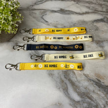 Load image into Gallery viewer, Wrist Lanyard with Keychain Clasp - Bee
