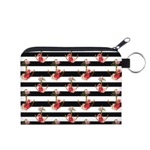 Load image into Gallery viewer, Mini Pouch - Anchor Floral
