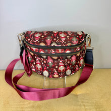 Load image into Gallery viewer, The Roni Nylon Crossbody - Christmas - Gnomes
