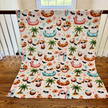 Load image into Gallery viewer, Blanket Halloween #7 - Summer Ghosts
